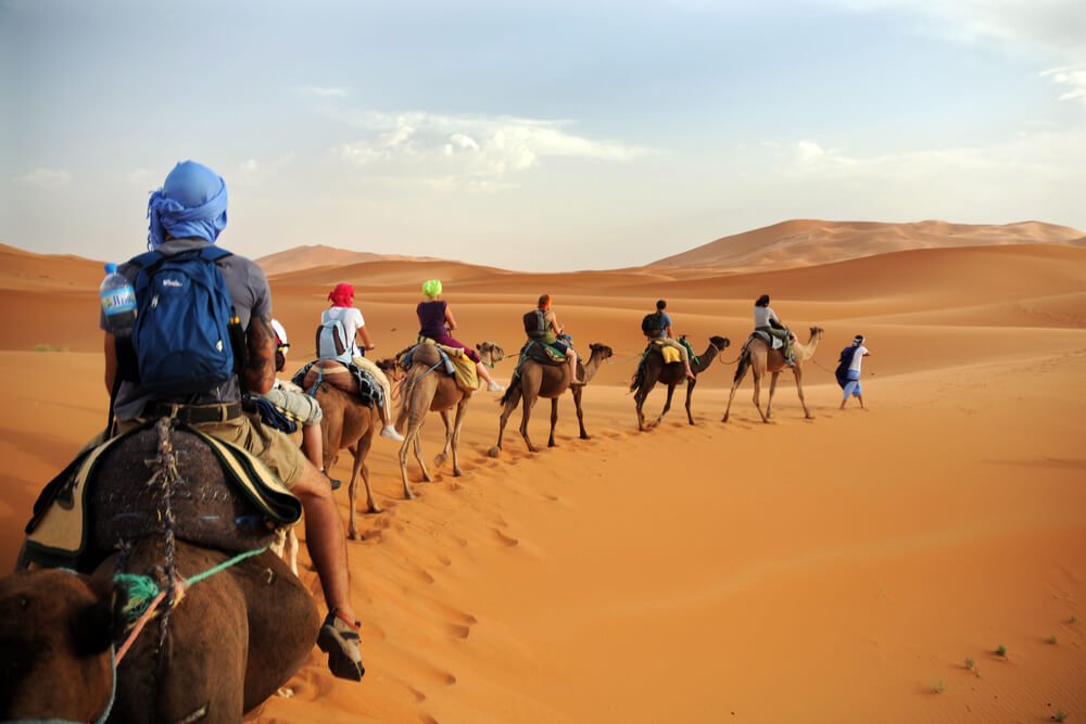 3 noches en camello en el desierto de Merzouga